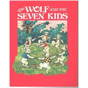VTG The Wolf and The Seven Kids By Brothers Grimm 1979 Troll Associates Paperbac